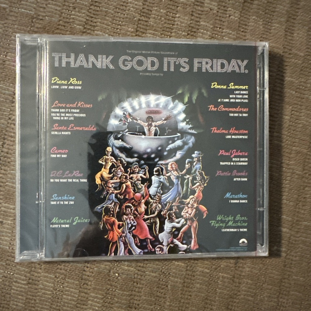 Thank God It's Friday 2 CD 1978 Motion Picture Soundtrack Disco NEW SEALED RARE